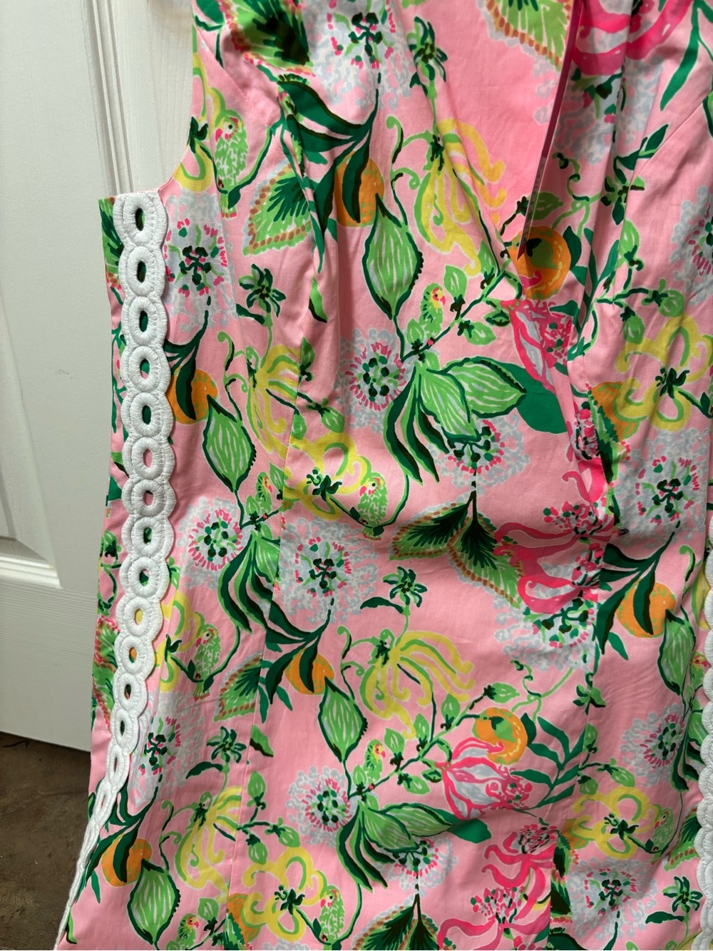Lilly Pulitzer Pink Multi Floral Shift Dress - Picture 5 of 8